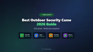 Best Outdoor Security Cameras of 2026: Weatherproof Options