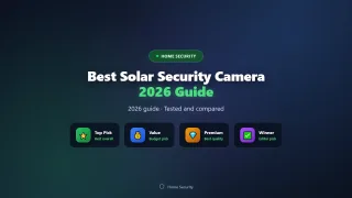 Best Solar Security Cameras of 2026 (No Wiring Needed)