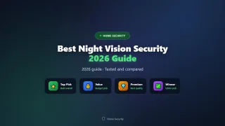 Best Night Vision Security Cameras of 2026 (Color Night Vision)