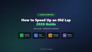 How to Speed Up an Old Laptop (2026 Step-by-Step Guide)