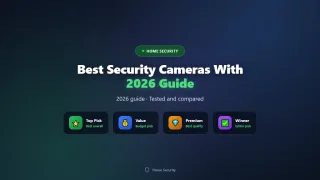 Best Security Cameras Without Subscription of 2026