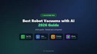 Best Robot Vacuums with AI Obstacle Avoidance of 2026