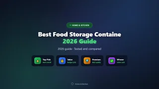 Best Food Storage Containers of 2026 (Glass and Leakproof)