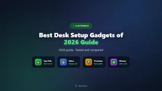 Best Desk Setup Gadgets of 2026 (Productivity Upgrades)