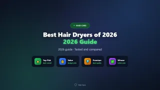 Best Hair Dryers of 2026 (Ionic and Fast-Drying Picks)