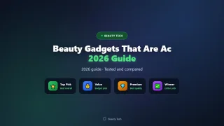 Beauty Gadgets That Are Actually Worth It (2026 Honest Review)