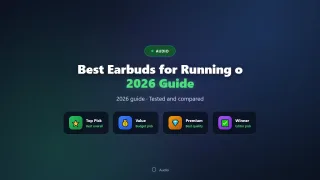 Best Earbuds for Running of 2026 (Sweatproof Picks)