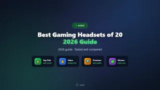 Best Gaming Headsets of 2026 (Wireless and Wired)