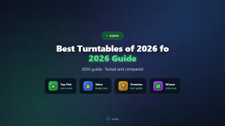Best Turntables of 2026 for Vinyl Beginners