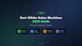 Best White Noise Machines of 2026 for Better Sleep