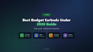 Best Budget Earbuds Under $50 of 2026