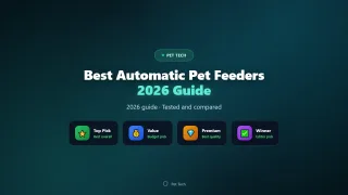 Best Automatic Pet Feeders of 2026 for Dogs and Cats