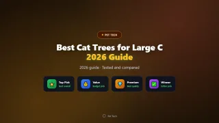 Best Cat Trees for Large Cats of 2026 (Sturdy Picks)