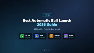 Best Automatic Ball Launchers for Dogs of 2026