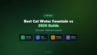 Best Cat Water Fountain vs Bowl: Do Cats Drink More From Fountains?