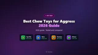 Best Chew Toys for Aggressive Chewers of 2026 (Indestructible)