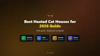Best Heated Cat Houses for Outdoor Cats of 2026 (Winter)