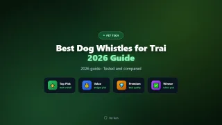 Best Dog Whistles for Training of 2026 (Silent Stop Options)