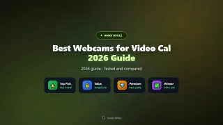 Best Webcams for Video Calls of 2026 Under $100