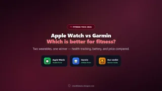 Apple Watch vs Garmin: Which Is Better for Fitness in 2026?