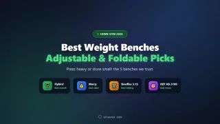 Best Weight Benches of 2026: Adjustable and Foldable Picks