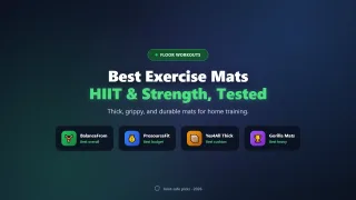 Best Exercise Mats of 2026 for Floor Workouts and HIIT