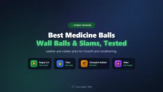 Best Medicine Balls of 2026: Wall Balls and Slam Balls