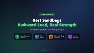 Best Sandbags of 2026 for Functional Strength Training