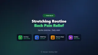 Best Stretching Routine for Back Pain Relief (2026)
