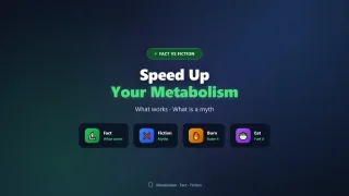 How to Speed Up Your Metabolism Naturally: Fact vs Fiction