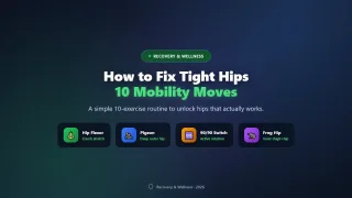How to Fix Tight Hips: 10 Mobility Exercises That Work