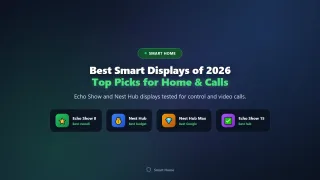 Best Smart Displays of 2026 for Home Control and Video Calls