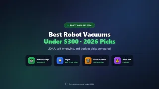Best Robot Vacuums Under $300 of 2026 (Budget Picks)