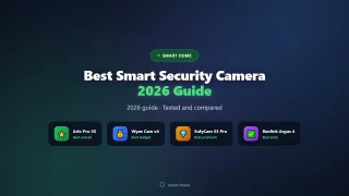 Best Smart Security Cameras of 2026 (Indoor and Outdoor)
