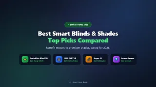Best Smart Blinds and Shades of 2026 (Motorized Window Coverings)