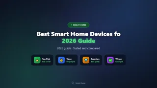 Best Smart Home Devices for Apartments (2026 Space-Saving Picks)