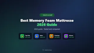 Best Memory Foam Mattresses of 2026 (Budget Picks)