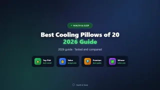Best Cooling Pillows of 2026 (Sleep Cool All Night)