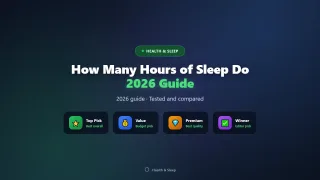 How Many Hours of Sleep Do You Really Need? (2026 Science)