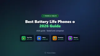 Best Battery Life Phones of 2026 (All-Day Users)