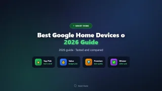Best Google Home Devices of 2026: The Full Lineup Ranked
