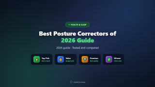Best Posture Correctors of 2026 (Braces and Trainers)