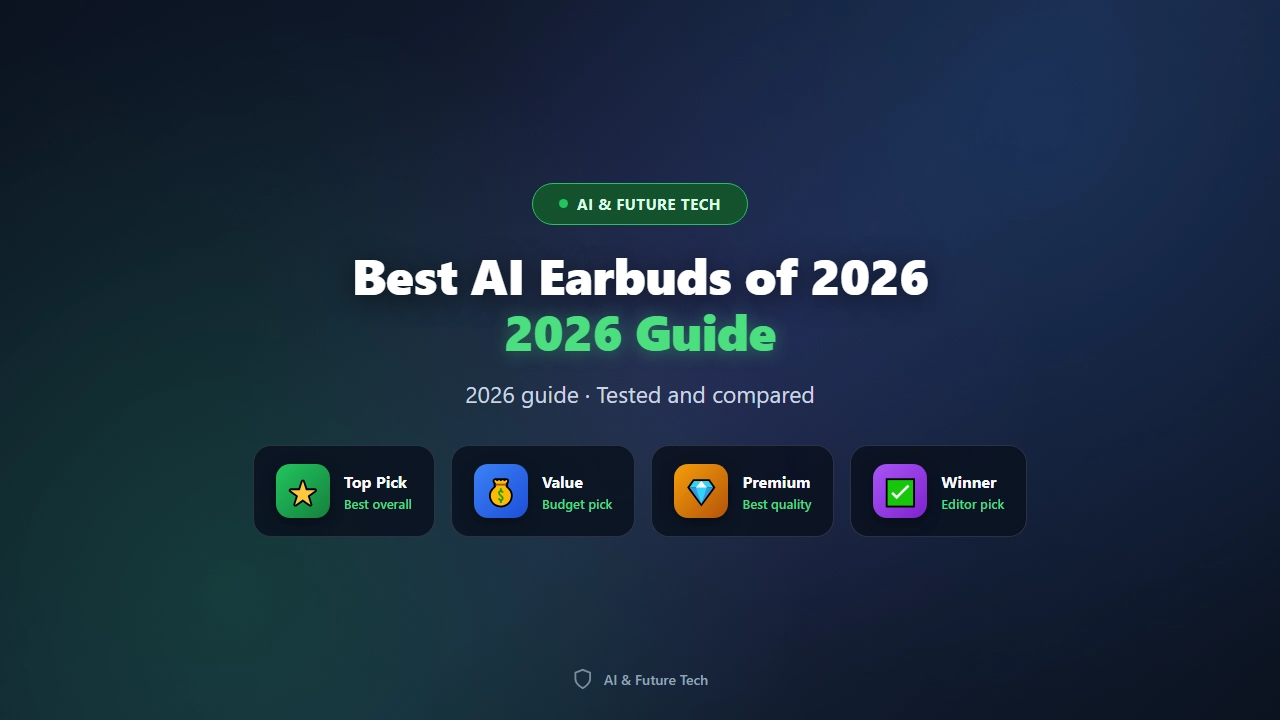 Best AI Earbuds of 2026 (Real-Time Translation and AI Features)