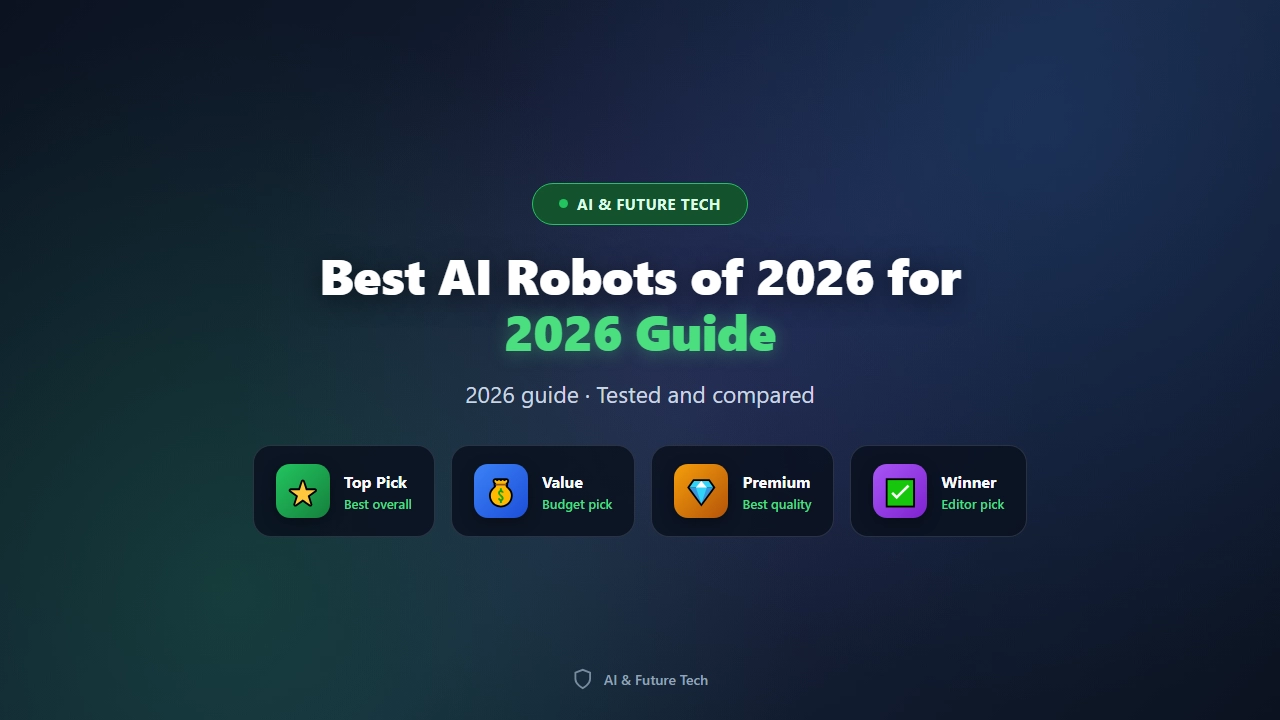 Best AI Robots of 2026 for Home (Companions and Helpers)