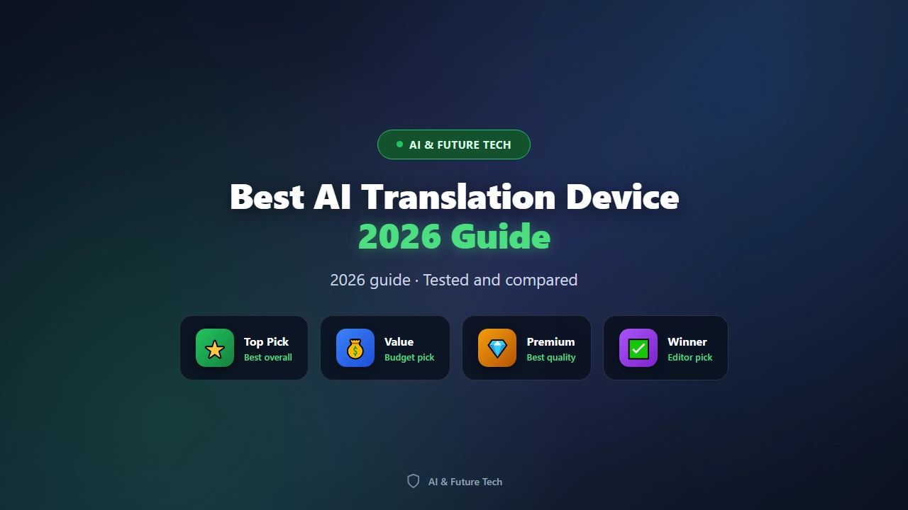 Best AI Translation Devices of 2026 (Talk in Any Language)
