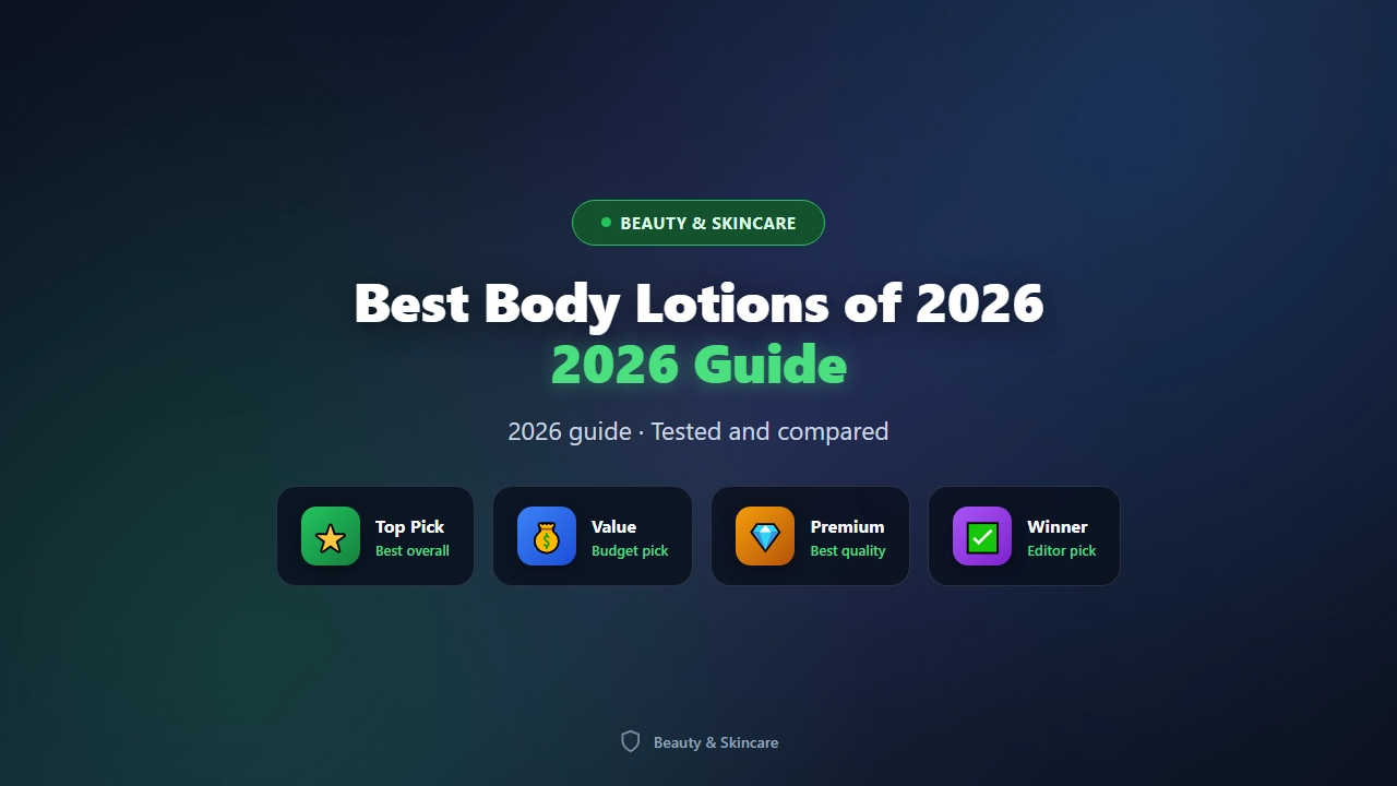 Best Body Lotions for Dry and Sensitive Skin
