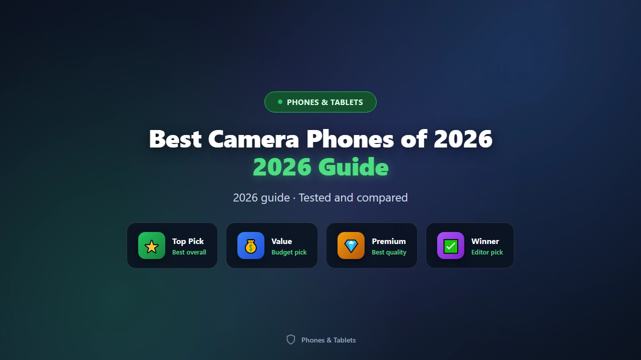 Best Camera Phones of 2026 (Photography Powerhouses)