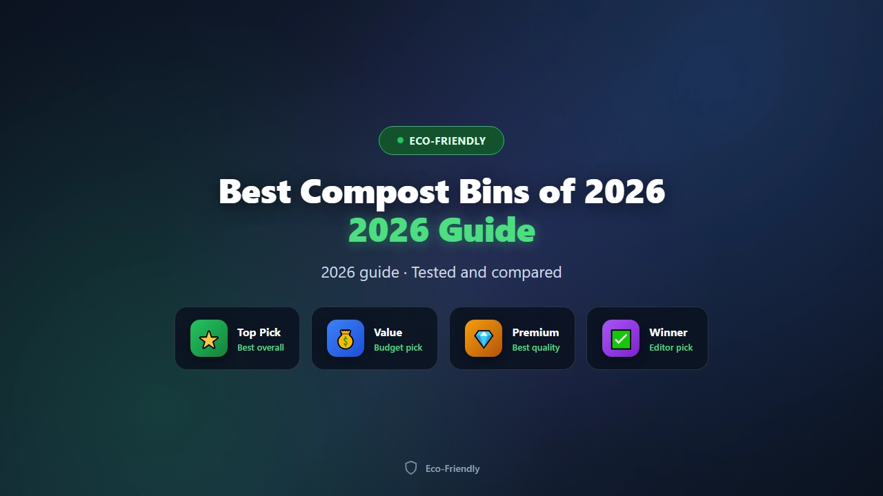Best Compost Bins of 2026 (Indoor and Countertop Options)