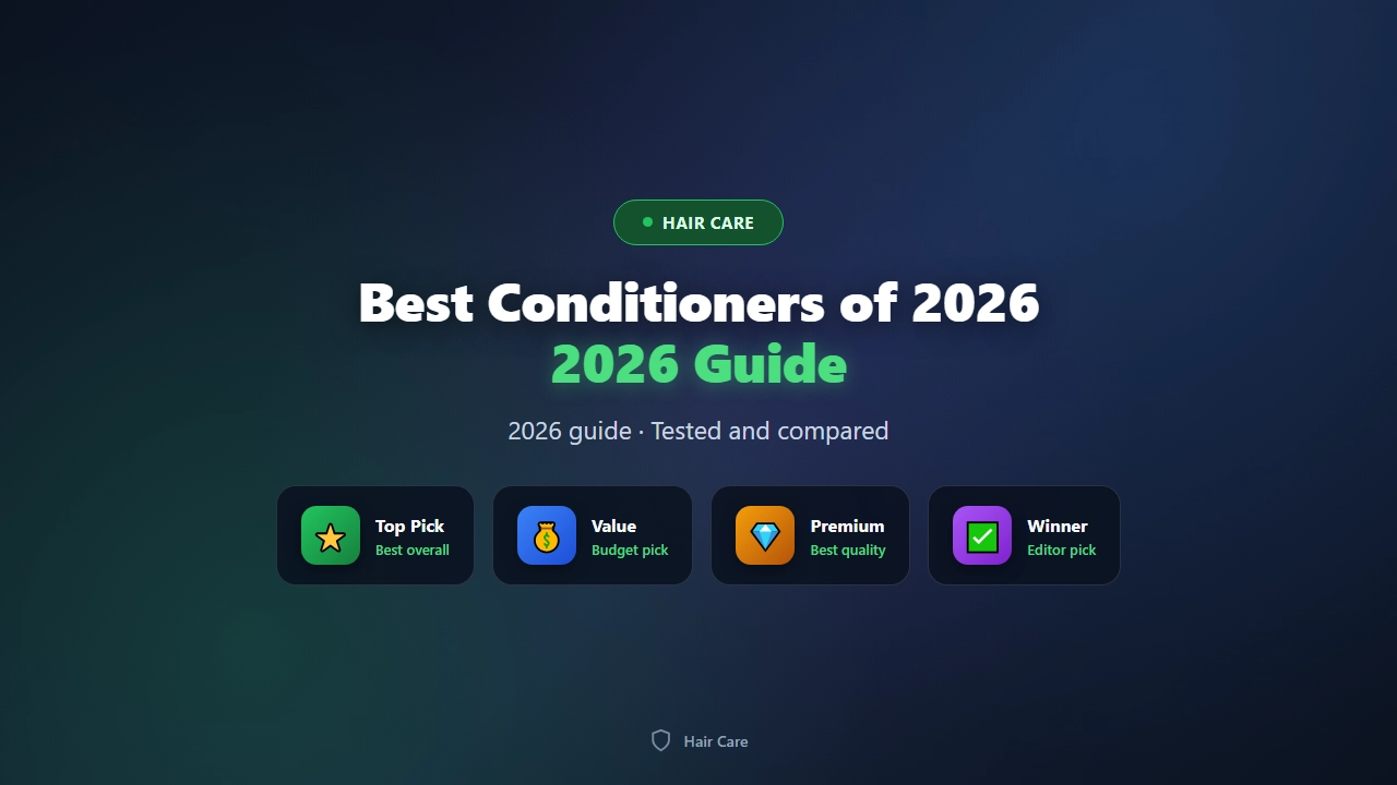 Best Conditioners of 2026 (Damaged Hair Fixes)