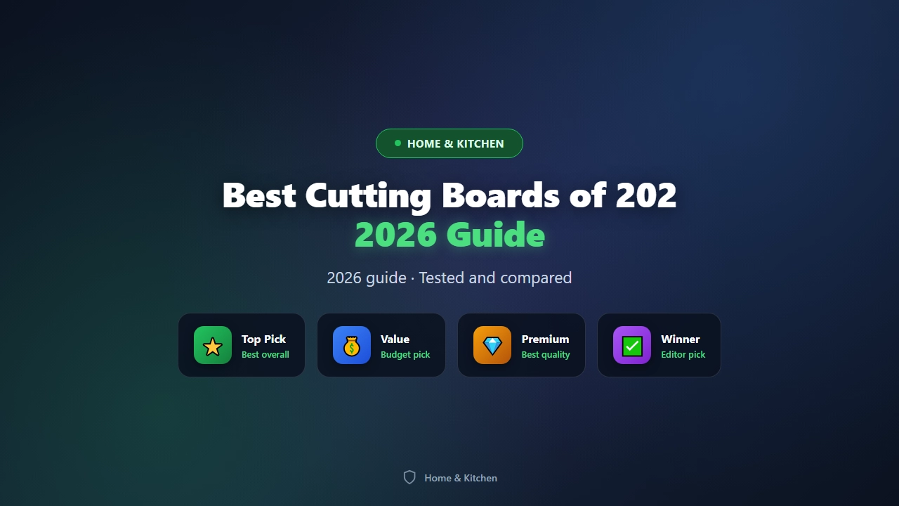 Best Cutting Boards of 2026 (Wood, Bamboo, and Plastic)